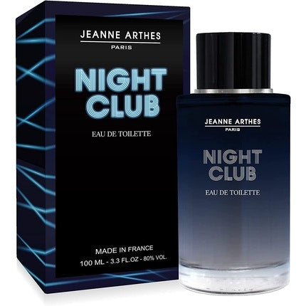 Jeanne Arthes Night Club Eau de Toilette Pour Homme Made in France 100ml Jeanne Arthes