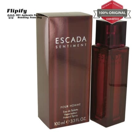 Escada Sentiment Cologne Eau de Toilette Homme 101 ml