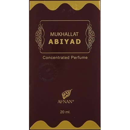 Afnan Mukhallat Abiyad Perfumed Oil Eau de Parfum (EDP) Mixte 20ml