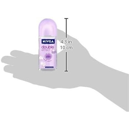 Nivea Double Effect Deodorant Roll-On 1.7 Fluid Ounce Nivea