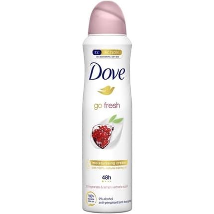 Dove Go Fresh Deodorant Antiperspirant With Pomegranate And Lemon Verbena Scent Déodorant (Déo) Mixte