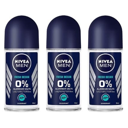 Nivea Fresh Ocean 's Roll On Deodorant Déodorant (Déo) Homme 50ml