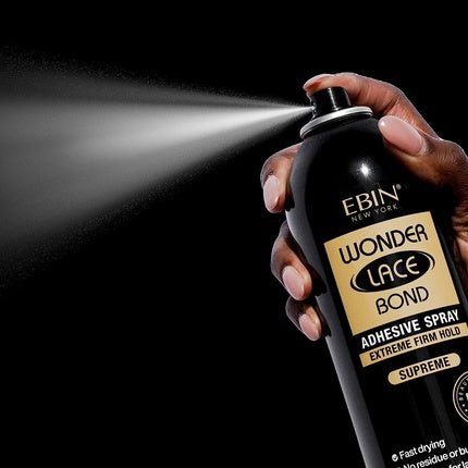 Ebin Wonder Lace Bond Adhesive Spray Extreme Firm Hold Supreme 180ml - Maison des fragrances