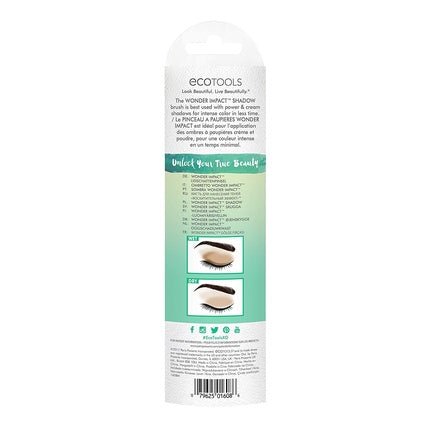 Eco Tools Wonder Impact Shadow Brush - Maison des fragrances