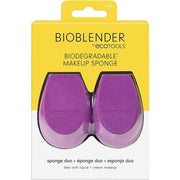 ECOTOOLS Bioblender Makeup Sponge Duo Pack for Liquid and Cream Makeup 54g 3163 Violet - Pack of 2 - Maison des fragrances