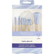 EcoTools Elements Limited Edition Hydro - Flow Skincare & Makeup Application Brush Kit 5 Piece Brush Set Blue - Maison des fragrances