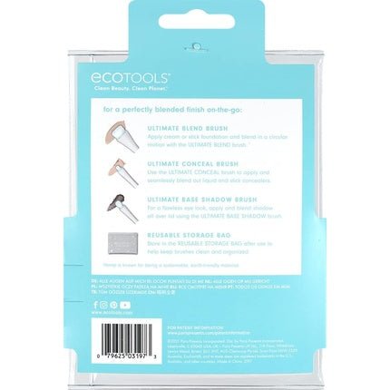 EcoTools Limited Edition All Eyes on Me Makeup Brush Holiday Kit 5 Piece Gift Set - Maison des fragrances