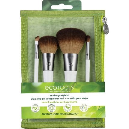 EcoTools On - The - Go Style Kit Makeup Brush Set - Maison des fragrances