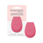 EcoTools Rose Water Bioblender Compostable Makeup Blending Sponge for Liquid and Cream Foundation Pink 1 Count - Maison des fragrances