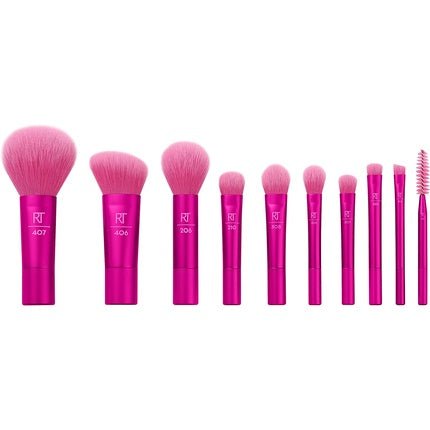 Ed Lim Holidays Winter Escape Mini Brush Set Kit of 10 Real Techniques Mini Brushes - Maison des fragrances