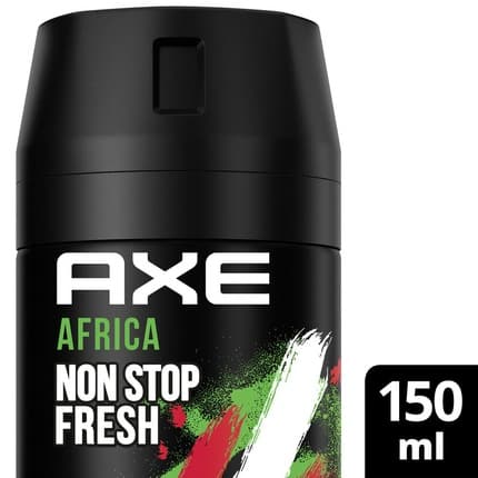 Axe Bodyspray Africa Without Aluminum Salts Non Stop Fresh Déodorant (Déo) Mixte 150ml