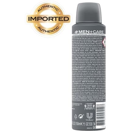 Dove Care Deodorant Clean Comfort Déodorant (Déo) Homme