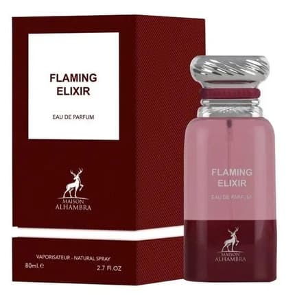 Maison Alhambra Flaming Elixir Unisex Fragrance Eau de Parfum (EDP) Mixte 80ml