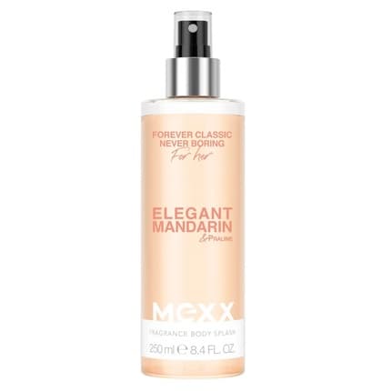 Mexx Forever Classic Never Boring Elegant Mandarine Praline Body Mist Eau de Toilette (EDT) Femme 250ml