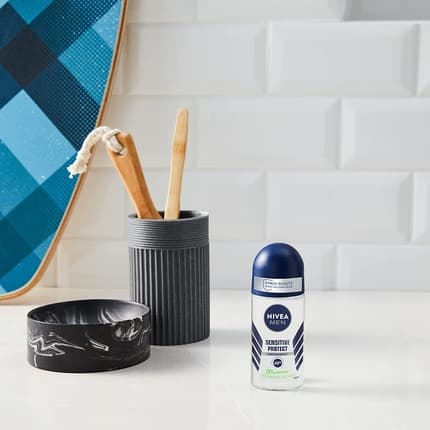 Nivea Men Sensitive Protect Deo Roll-On Antiperspiring for Sensitive Skin 50ml