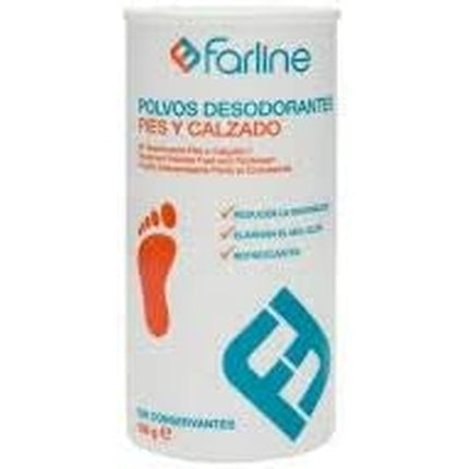 Farline Foot and Shoe Deodorant Powder 100g Farline