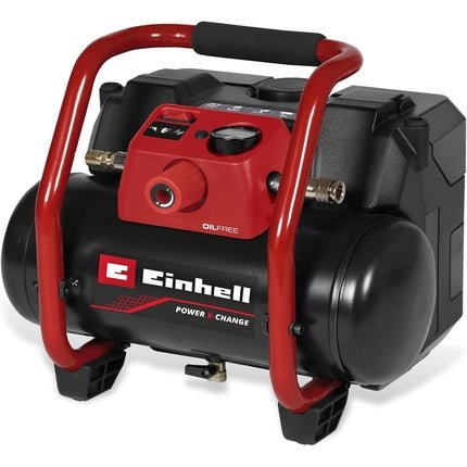 Einhell Power X - Change Portable Air Compressor 36V Oil - Free Tyre Inflator - Maison des fragrances