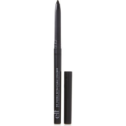e.l.f. No Budge Retractable Eyeliner Creamy Ultra - Pigmented Waterproof Creates Bold Defined Lines Black 0.006 Oz - Maison des fragrances