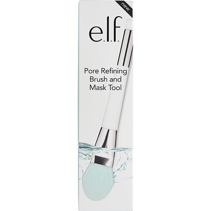 e.l.f. Pore Refining Brush and Mask Tool Silicone Spatula Gentle Versatile Applies Foundation Mess - Free Removes Dirt and Makeup Blends Easy To Clean - Maison des fragrances