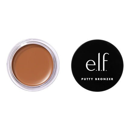 e.l.f. Putty Bronzer Creamy and Highly Pigmented Formula Infused with Argan Oil and Vitamin E Golden Daze 0.35oz - Maison des fragrances