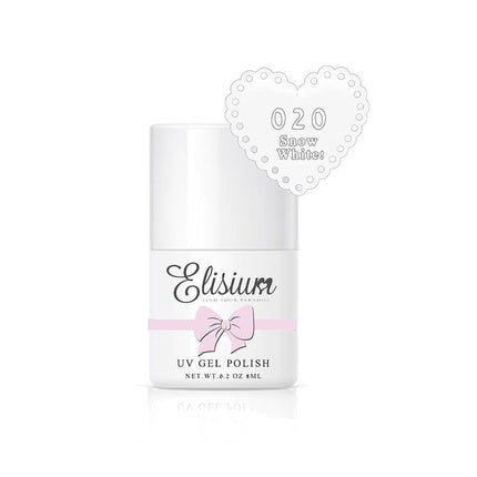 Elisiumuv Gel Polish Hybrid Nail Polish 020 Snow White - 8ml - Maison des fragrances