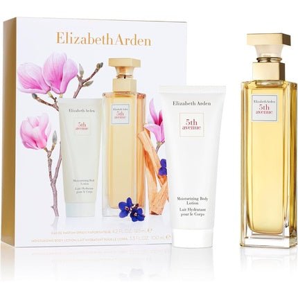 Elizabeth Arden 5th Avenue 2 - Piece Gift Set Floral Woody Coffret (Coffret) Mixte 125ml - Maison des fragrances