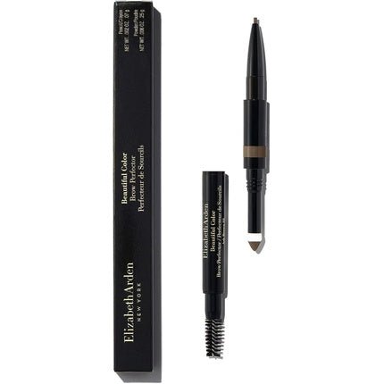 Elizabeth Arden Beautiful Color 3 - in - 1 Eye Brow Perfector Ash Brown - Maison des fragrances