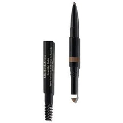 Elizabeth Arden Beautiful Color 3 - in - 1 Eye Brow Perfector Pencil Powder Brush Taupe - Maison des fragrances