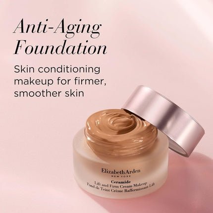 Elizabeth Arden Ceramide Lift and Firm Makeup SPF15 PA++ 30ml 440W Creamy Foundation Radiant Finish for Normal to Dry Skin - Maison des fragrances