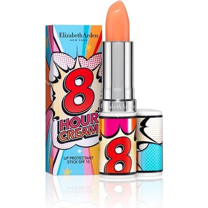 Elizabeth Arden Eight Hour Cream Lip Protectant Stick SPF 15 Super Hero Limited Edition 3.7g Nourishing Lip Balm - Maison des fragrances