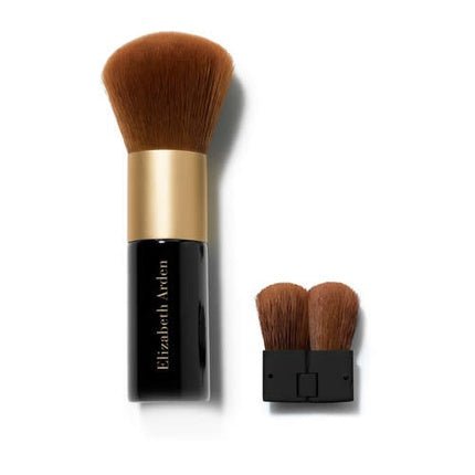 Elizabeth Arden Face Powder Brush With Folding Mini Face Brush - Maison des fragrances