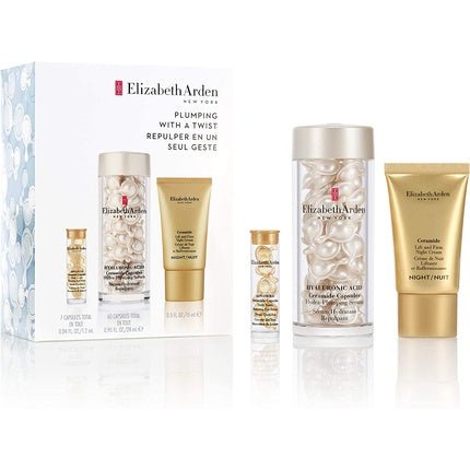 Elizabeth Arden Plumping with a Twist 3 Piece Ceramide Skincare Gift Set - Maison des fragrances