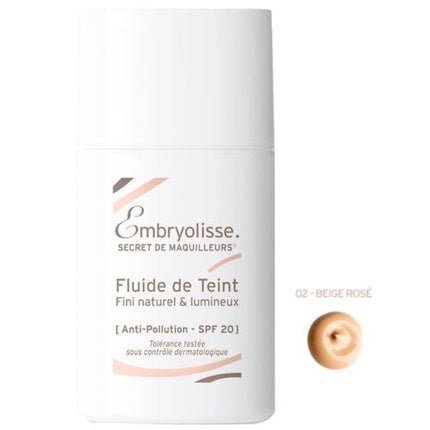 Embryolisse Fluid Color 02 Beige Rose 30ml - Maison des fragrances
