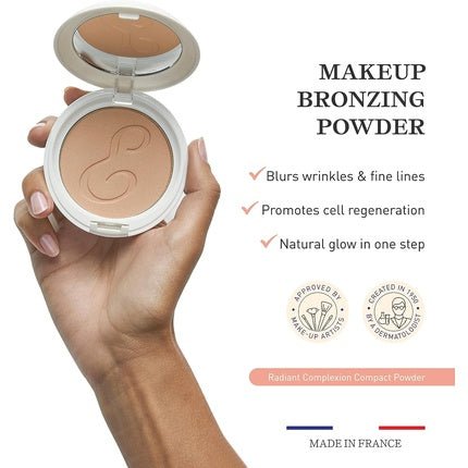 Embryolisse Radiant Complexion Compact Makeup Bronzing Powder Universal - Maison des fragrances