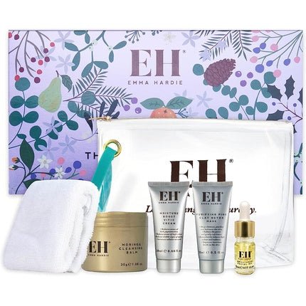 Emma Hardie The Brilliance Edit Gift Set with Four Luxurious Skin Care Goodies and a Cleansing Cloth 6.67ml - Maison des fragrances