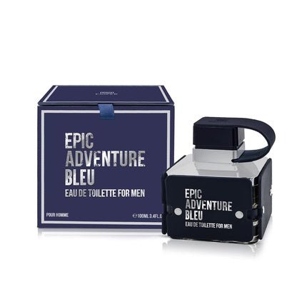 Emper Epic Adventure Blue Eau de Toilette Homme 100 ml - Aquatique - Maison des fragrances