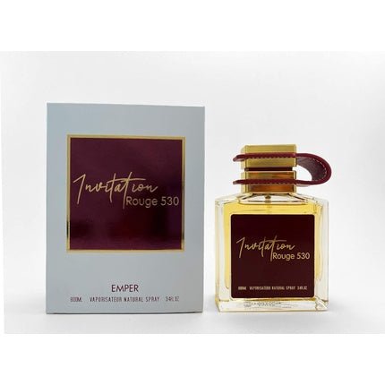 Emper Invitation Rouge 530 for Unisex - Warm and Sophisticated Eau de Parfum (EDP) Mixte 100ml - Maison des fragrances