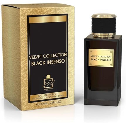 Emper Milestone Perfumes Velvet Collection Black Insenso Long Lasting Fragrance Eau de Parfum - Maison des fragrances