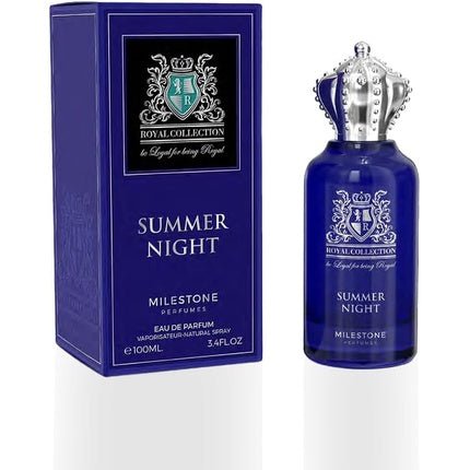 Emper MILESTONE s Royal Collection Summer Night Unisex Long Lasting Eau de Parfum 100ml Unisexe - Maison des fragrances