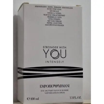 Emporio Armani Stronger With You Intensely Brand New T Eau de parfum 100ml 100ml Men - Maison des fragrances