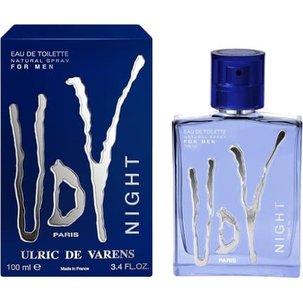Ulric De Varens Night Eau de Toilette (EDT) Homme 100ml