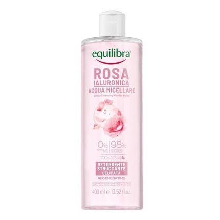 Equilibra Rosa Gentle Cleansing Micellar Water with Hyaluronic Acid 400ml - Maison des fragrances