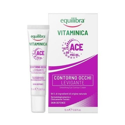 EQUILIBRA Vitaminica Smoothing Eye Contour Cream 15ml - Maison des fragrances