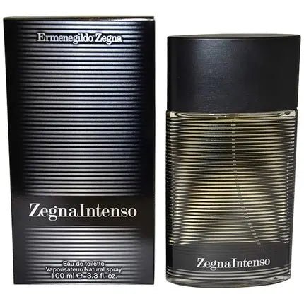 Ermenegildo Zegna Intenso Eau De Toilette Spray for Men 3.4 Ounce - Maison des fragrances