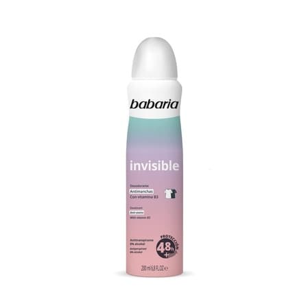 Babaria Invisible Deodorant Déodorant (Déo) Mixte 200ml