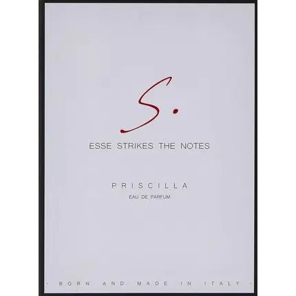Esse Strikes the Notes Priscilla Eau de parfum 100ml - Maison des fragrances