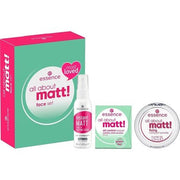 Essence All About Matt Face Set Makeup Set Acetone - Free Vegan Alcohol - Free 3pcs - Maison des fragrances