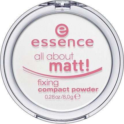 Essence All About Matt! Fixing Compact Powder Transparent 8g - Maison des fragrances
