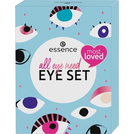 Essence All Eye Need Eye Set Acetone - Free Vegan No Microplastic Particles No Perfume 4 Pieces - Maison des fragrances