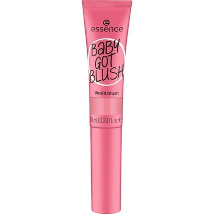 essence BABY GOT BLUSH Liquid Blush Nr. 10 Pink Express Result Quick Drying Natural Vegan Oil - Free Paraben - Free Microplastic - Free 10ml - Maison des fragrances